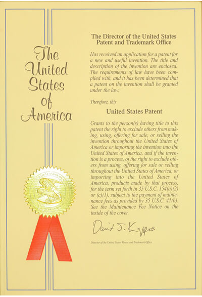 United States Patent