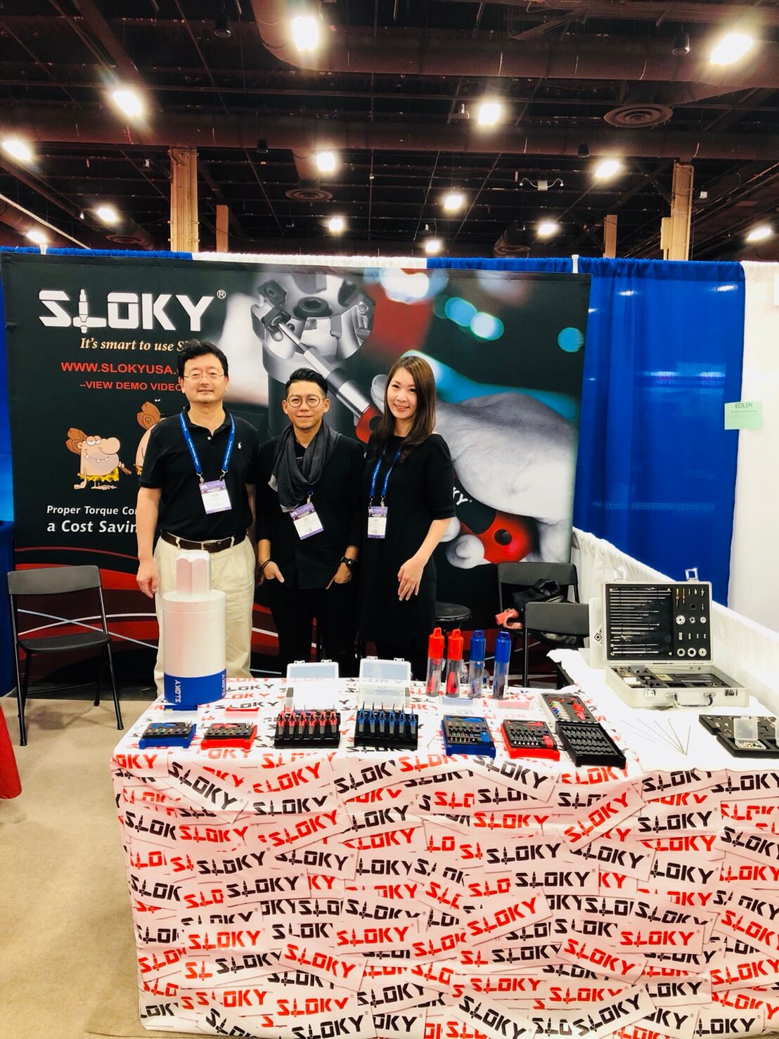 Cheinfu Sloky Vegas international fastener expo 2018-2